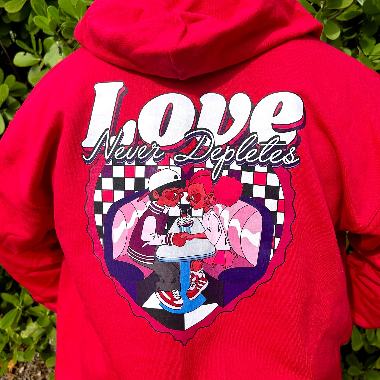 Love Never Depletes Zip Up